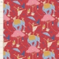 Preview: Tilda Patchwork Stoff Baumwolle - Jubilee - Circus Life Jubilee Red